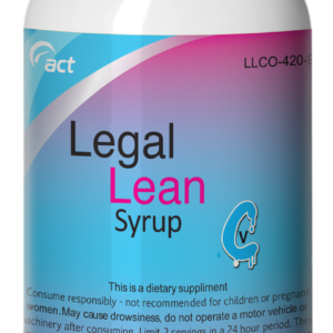 Legal Lean Syrup-Blue Raspberry
