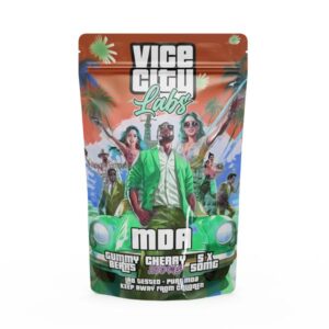 250MG MDA Gummy Bears – Cherry – Vice City Labs